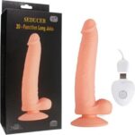 Vibrador Seducer Long Jhon 7" Recargable 20 Funciones
