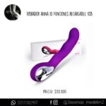 Vibrador Anna  Recargable USB