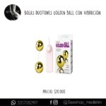 Bolas Duotones Golden Ball Con Vibración-CL