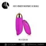 Huevo Vibrador Inalambrico Recargable-CL