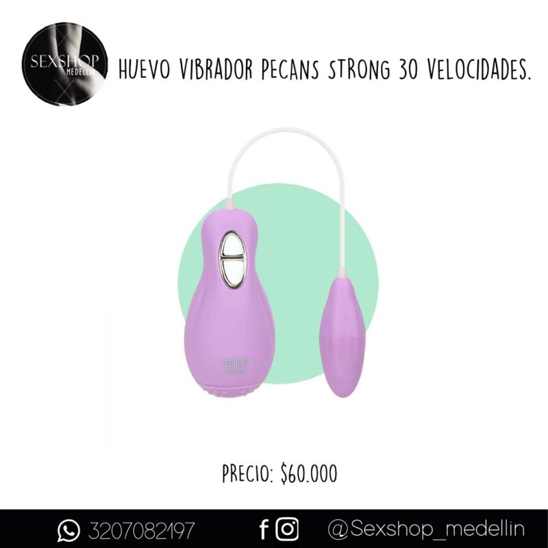 Huevo Vibrador Pecans Strong 30 Velocidades-CL - Imagen 1