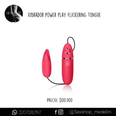 Huevo Vibrador Power Play Flickering Tongue-CL