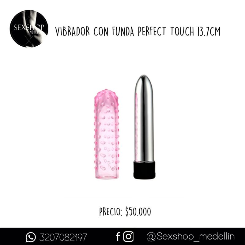 Vibrador Con Funda Perfect Touch - Imagen 1