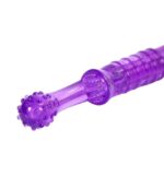 Vibrador Crystal Tickler Punto G Con Estimulador Bolitas - Imagen 2