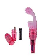 Vibrador Crystal Tickler Punto G Con Estimulador Bolitas - Imagen 3