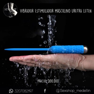 Vibrador Estimulador Masculino Uretra Leten