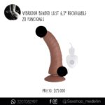 Vidrador Bended Lust 6.3 Pulgadas Recargable 20 funciones