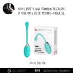 Huevo Pretty Love Franklin Recargable-CL