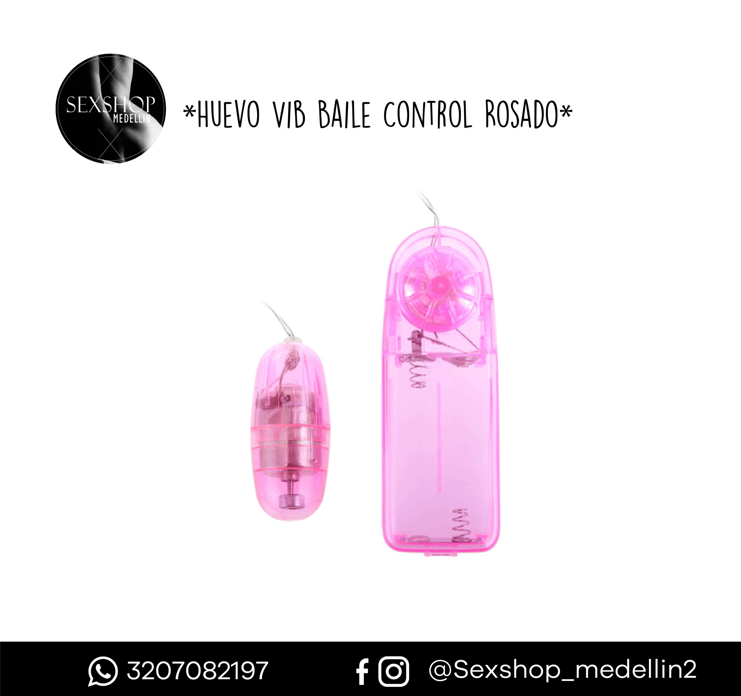 Huevo Vibrador Baile Control Color Rosado-CL