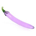 Dildo De Vidrio Berenjena - Imagen 2
