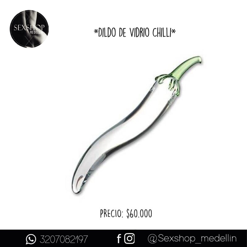 Dildo De Vidrio Chilli - Imagen 1