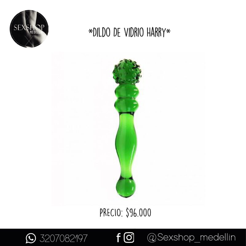 Dildo De Vidrio Harry - Imagen 1