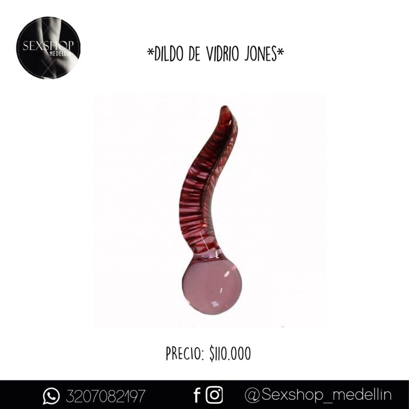Dildo De Vidrio Jones - Imagen 1