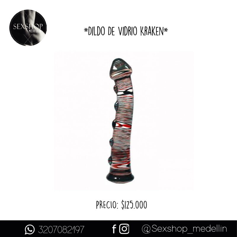 Dildo De Vidrio Kraken - Imagen 1