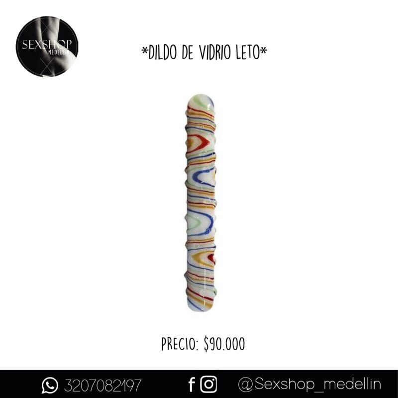 Dildo De Vidrio Leto - Imagen 1