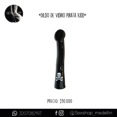 Dildo De Vidrio Pirata Kidd