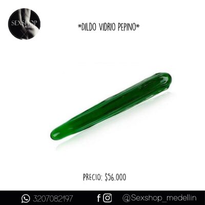 Dildo Vidrio Pepino