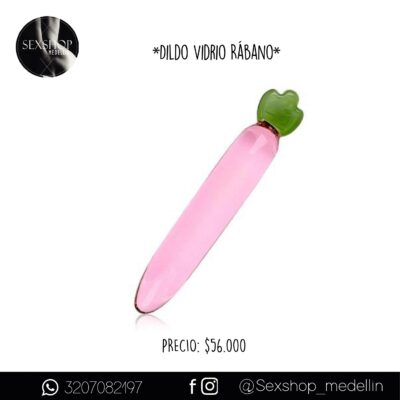 Dildo Vidrio Rábano