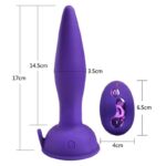 Acostumbrador Anal Remote Control Plug-CL - Imagen 3