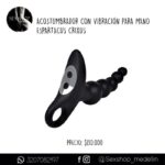Acostumbrador Con Vibración Para Mano Espartacus Crixus-CL