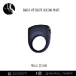Anillo Balita Silicona Negro-CL
