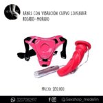 Arnés Con Vibración Curvo Loveaider