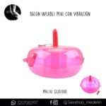 Balón Inflable Pene Con Vibración