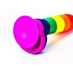 Consolador Con Chupa Lgtb Colours Pride - Imagen 2