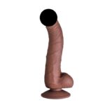 Dildo Seducer G Dong 6.8" Piel y Chocolate - Imagen 2