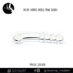 Dildo Vidrio Doble Pene Beads