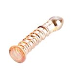 Dildo Vidrio Doraco Espiral - Imagen 3