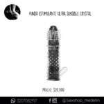 Funda Pene Estimulante Ultra Sensible Crystal-CL