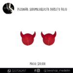 Pezonera Sadomasoquista Diablito Rojo-CL