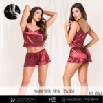 Pijama Short Satin