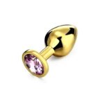 Plug Acostumbrador Anal Con Joya Metal Mediana-CL - Imagen 3
