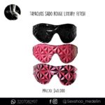 Tapa Ojos Sado Rouge Luxury Fetish-CL