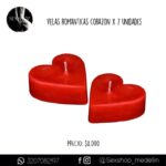 Velas Corazón 7 Unidades-CL