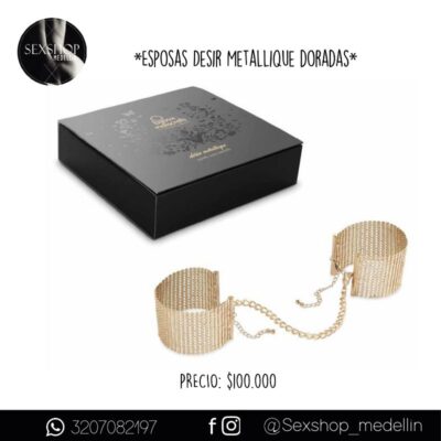 Esposas Desir Metallique Doradas-CL