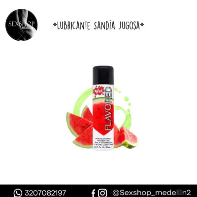 Wet Flavored Lubricante Sandía Jugosa 89ml-DS