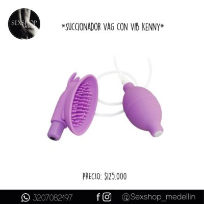 Succionador Vaginal con Vibración Kenny