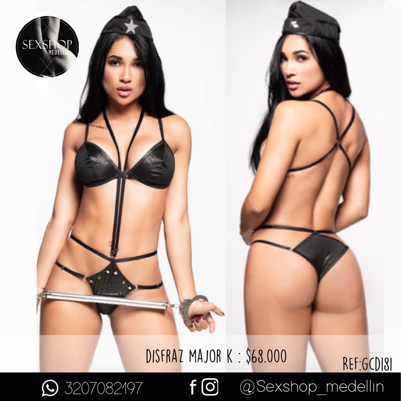 07962883-402a-4dd8-bdee-d55a3e1c3968 Disfraz Major Kusa - Imagen 1