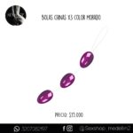 Bolas chinas X3 Moradas-CL