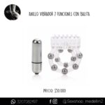 Anillo vibrador 7 funciones con Balita-CL