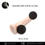 Consolador chupa Piel 8,4"-CL