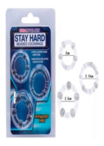 Anillos  X 3 Para Hombre STAY HARD-CL - Imagen 3