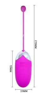 Huevo Vibrador Pretty Love Abner Recargable con APP-CL - Imagen 4