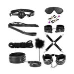 Kit Fetish completo  en cuero negro-CL - Imagen 2