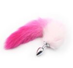 Plug anal cola mediana fucsia-CL - Imagen 3