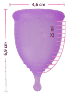 Copa Menstrual UVA talla A & B - Imagen 4