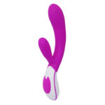 Vibrador Recargable Pretty Love Colby con Estimulador 12 Funciones-CL